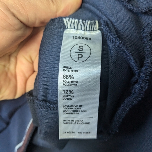 ROBERT GRAHAM men sweat shirt size small navy Blue full zip - Picture 7 of 11